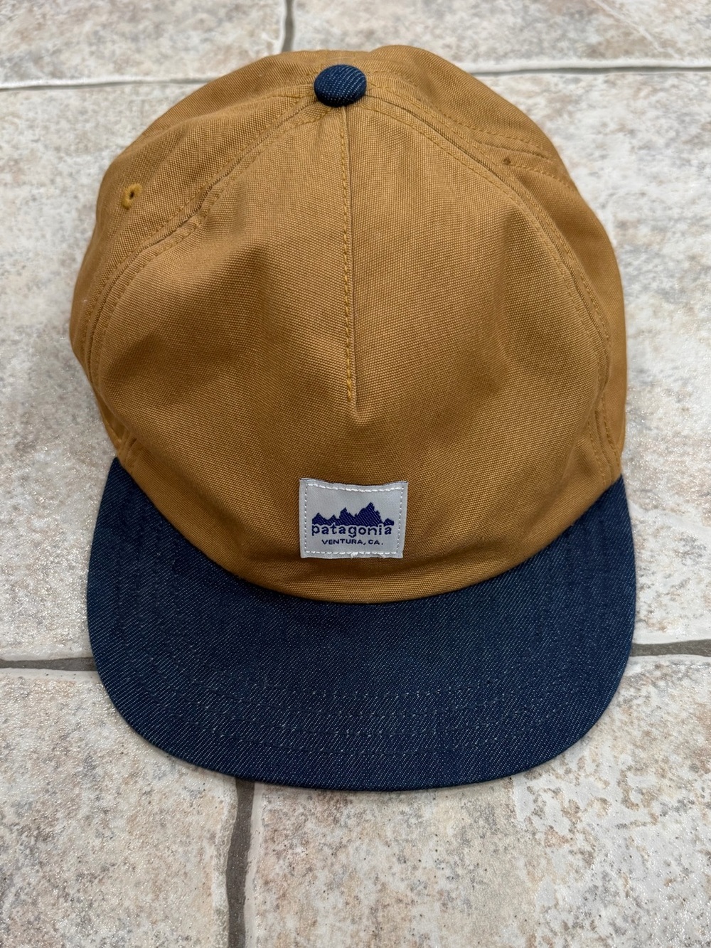 Patagonia Adult Unisex Range Snapback Cap Hat Nest Brown